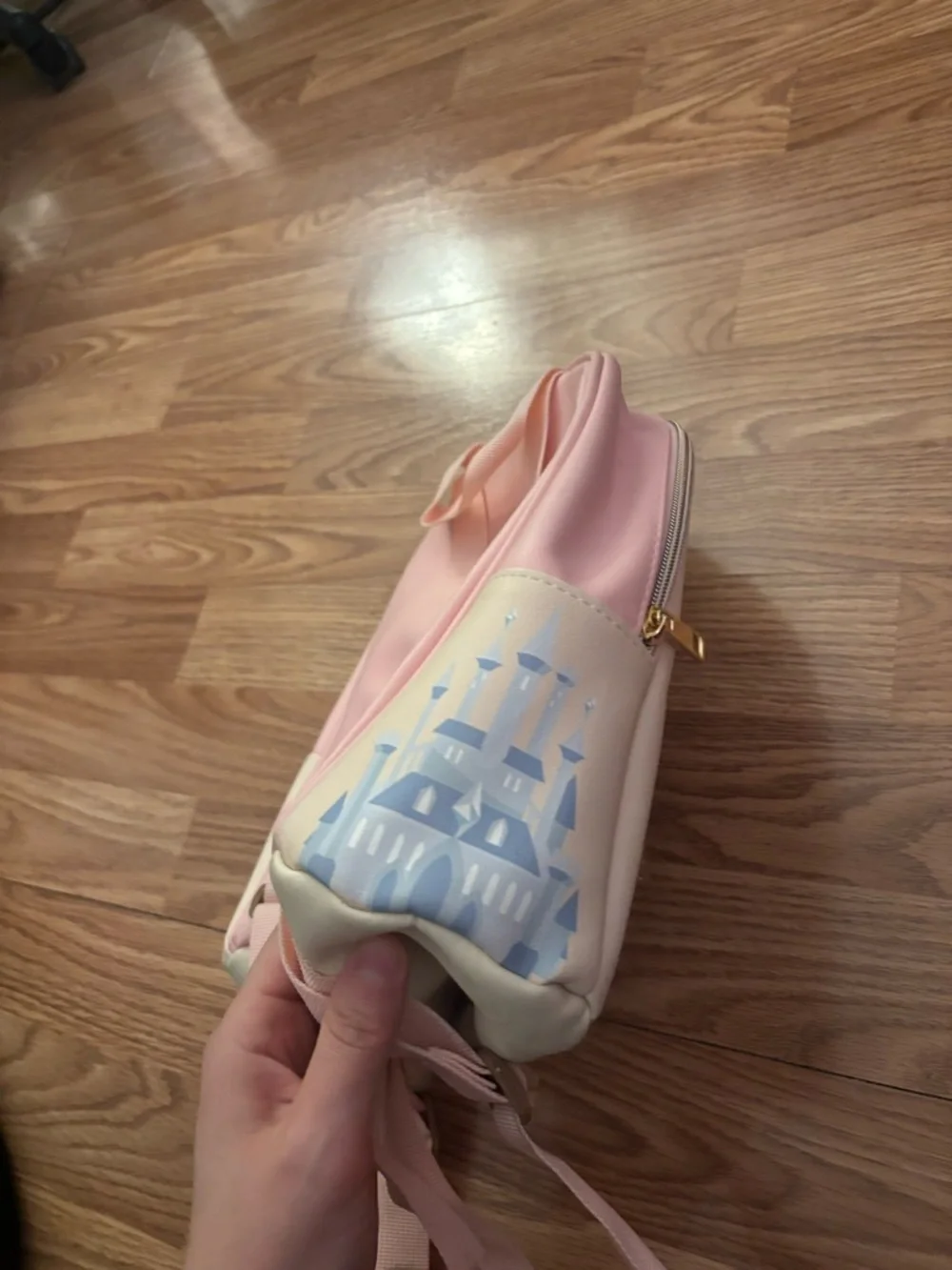 Disney Princess Mini Backpack Pink & Cream